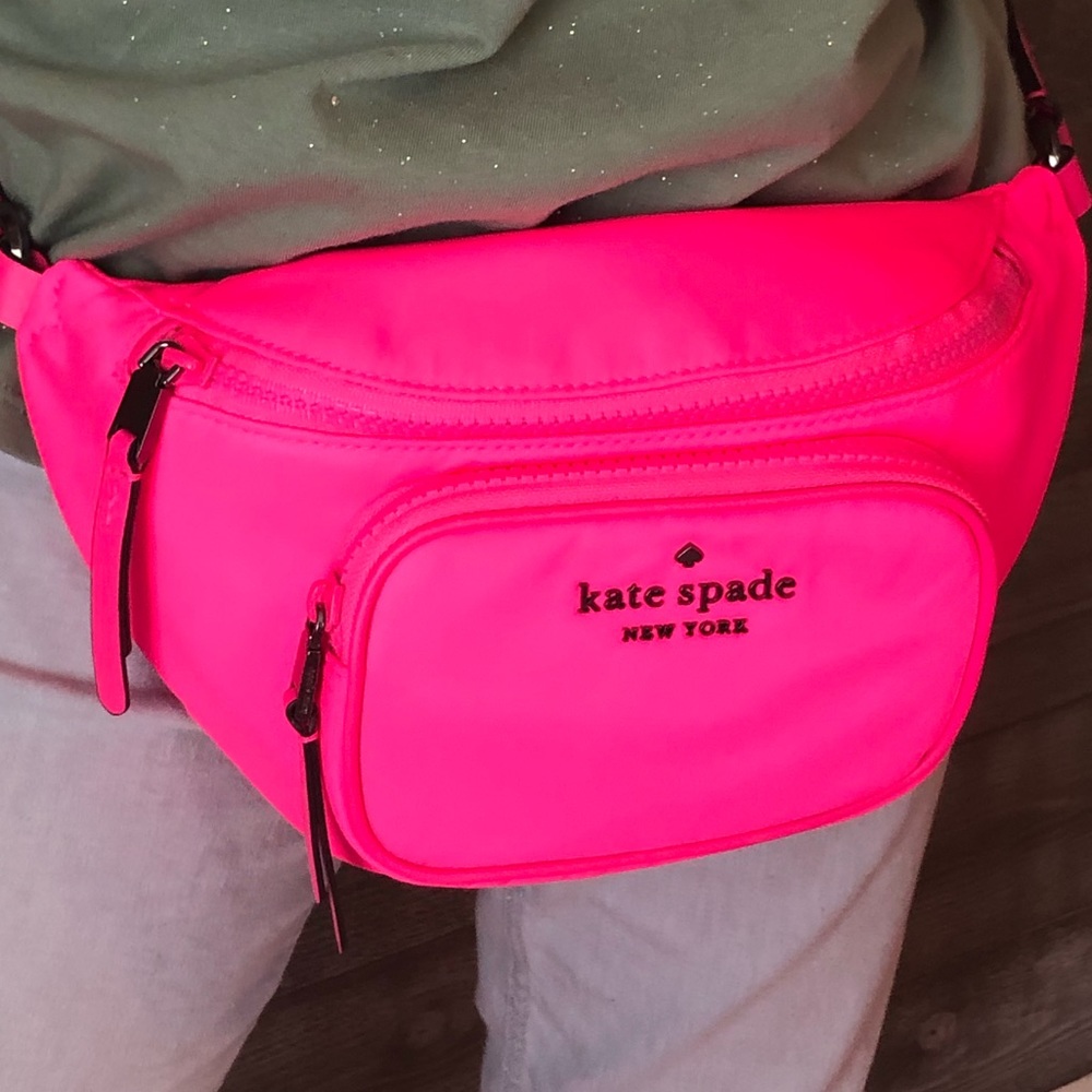 Kate Spade belt bag/fanny pack, neon pink! NWT!!